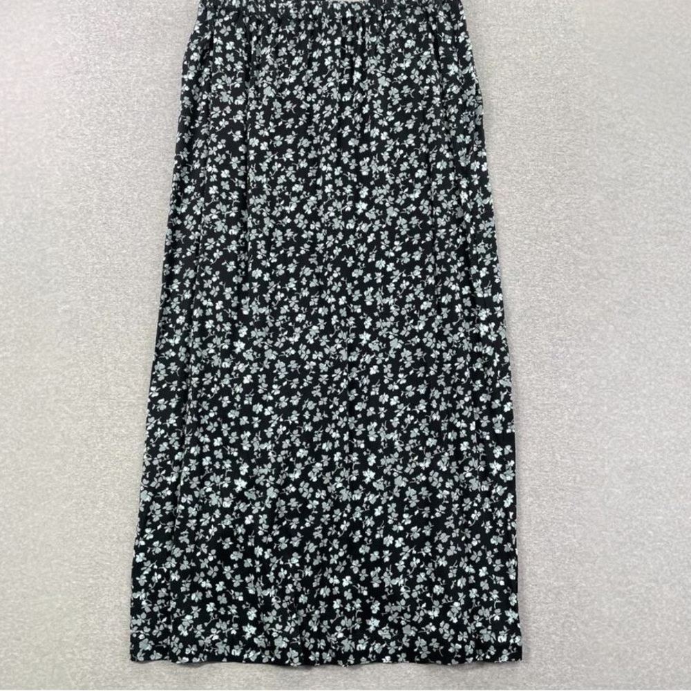 Melrose and Market Monochrome Floral Maxi Skirt